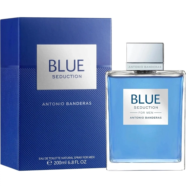 Туалетная вода Banderas Blue Seduction 200 мл (8411061081563) - изображение 1