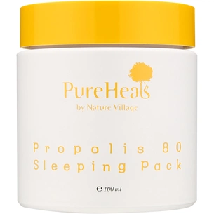 Маска для обличчя PureHeal's Propolis 80 Sleeping Mask 100 мл (8809485337364) зображення 1