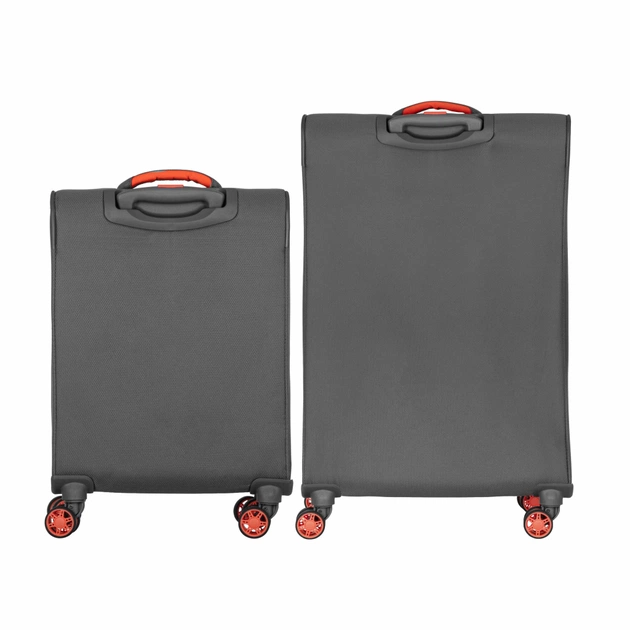 Набір валіз 2E Trek (M+S), сірі (2E-SPE-TREK-SET4-GR) - зображення 5