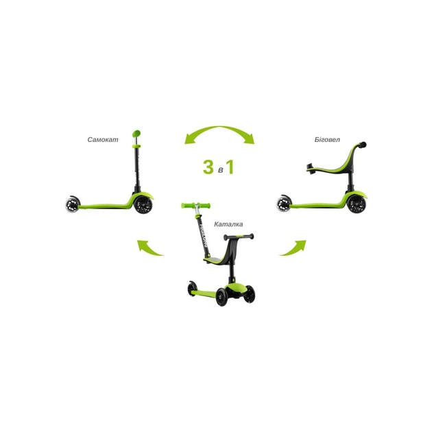 Самокат Miqilong Alamo Зелений (ALAMO-125-GREEN) - picture 10