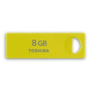 USB флеш накопичувач Toshiba 8GB Enshu Yellow USB 2.0 (THNU08ENSYELL(BL5)) зображення 1