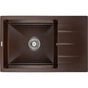 Мийка кухонна GRANADO NAVIA marron з сифоном (775*495mm.) (gr3806) - зменшене зображення 1