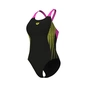 Купальник Arena Openings Swimsuit V Back Lb 008063-590 чорно-салатовий 36 (3468337424123) - зменшене зображення 4