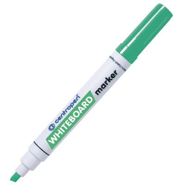 Маркер Centropen Board 8569 1-4,6 мм, chisel tip, green (8569/04) - изображение 1