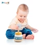 Розвиваюча іграшка Viga Toys Пірамідка PolarB Білий ведмідь (44005) - зменшене зображення 5