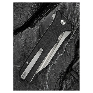 Ніж Civivi Neurohaptic, Bead Blast, чорний G10 (C23080-2) зображення 1