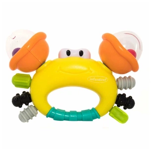 Брязкальце Infantino Містер Краб з прорізувачем (304889I) зображення 1