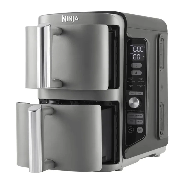 Мультипечь Ninja Double Stack XL 2-Level Air Fryer 9,5 л (SL400EU) - изображение 4