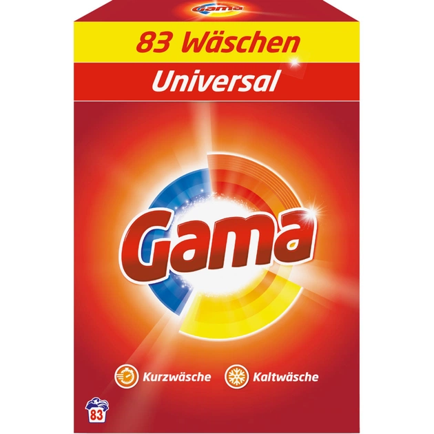 Пральний порошок Gama Universal 5.4 кг (8435495801641) - зображення 1