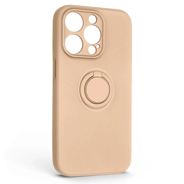 Чехол для мобильного телефона Armorstandart Icon Ring Apple iPhone 14 Pro Pink Sand (ARM68710) - изображение 1