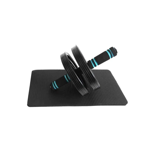 Ролик для преса U-Powex Ab wheel with mat d18.5cm Black (UP_1006_Ab/Wheel) - picture 5