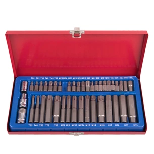 Набор бит Alloid шестигранная, SPLINE, TORX, 41шт. (НБ-3841) изображение 1