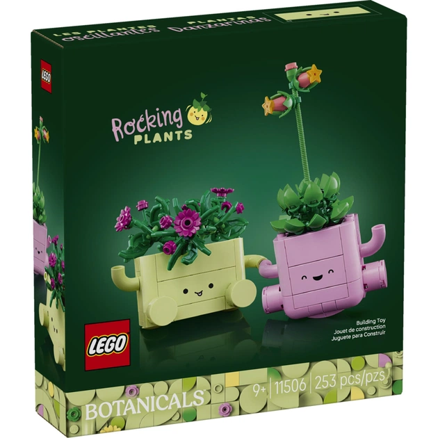 Конструктор LEGO Botanicals Рослини, що гойдаються (11506) - зображення 1