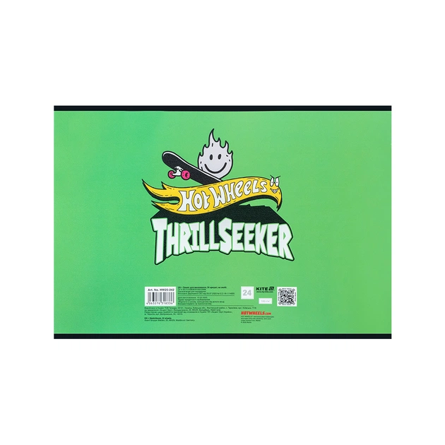 Альбом для малювання Kite Hot Wheels, 24 аркуша (HW25-242) - picture 10