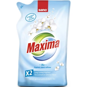 Кондиціонер для білизни Sano Maxima Bio змінна упаковка 1 л (7290010935512) зображення 1
