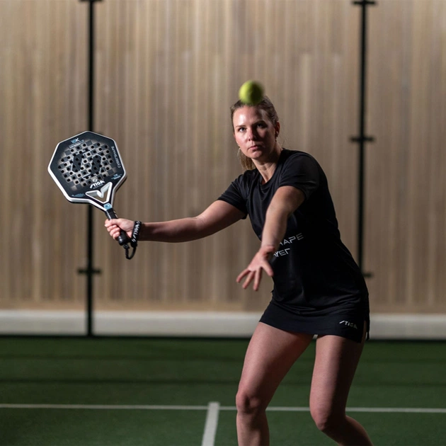 Ракетка для падел тенісу Stiga Racket Cybershape 18K (2202-1701-03) (931816) - зображення 8