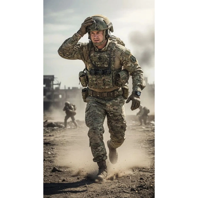 Шолом військовий Alpine Crown Bulletproof Helmet Fast Tweron Kevlar XL Камуфляж (25110-001-XL) - picture 6