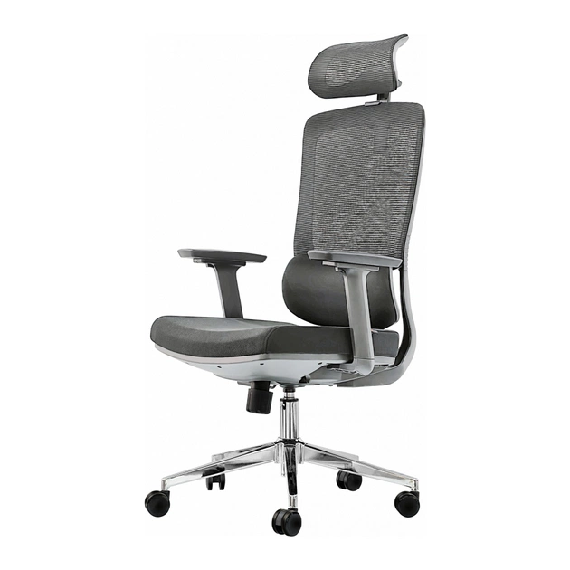 Офисное кресло GT Racer B-2633 Gray (B-2633 Gray/Gray) - изображение 1