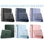 Чохол до планшета BeCover Tri Fold Hard Apple iPad Air 4 10.9 2020/2021 Light Blue (709658) - зменшене зображення 7