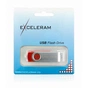 USB флеш накопичувач eXceleram 8GB P1 Series Silver/Red USB 2.0 (EXP1U2SIRE08) - зменшене зображення 8
