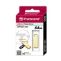 USB флеш накопичувач Transcend JetFlash 520, Gold Plating (TS64GJF520G) - зменшене зображення 2