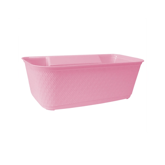Контейнер для сміття Irak Plastik Навісний Рожевий 3.2 л (12069) - picture 1