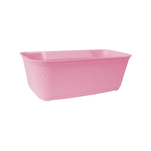 Контейнер для сміття Irak Plastik Навісний Рожевий 3.2 л (12069) зображення 1