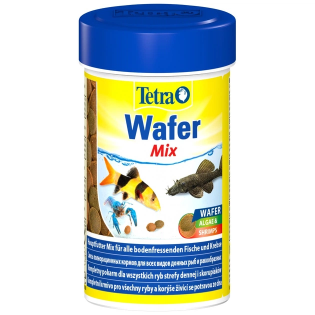 Корм для риб Tetra Wafer Mix для акваріумних донних риб 48 г (таблетки) (4004218812215) - picture 1
