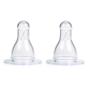 Соска Canpol babies силіконова кругла 3-х позиційна 2 шт. (18/330) изображение 1