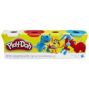 Набор для творчества Hasbro Play-Doh Набор из 4 баночек (B5517_B6508) изображение 1