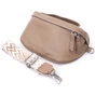 Сумка Vintage Через плече з натуральної шкіри Бежева (22657) - зменшене зображення 8