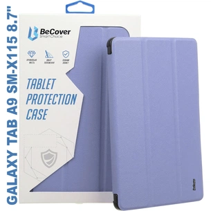 Чохол до планшета BeCover Soft Edge stylus holder Samsung Tab A9 SM-X115 8.7" Purple (710360) зображення 1