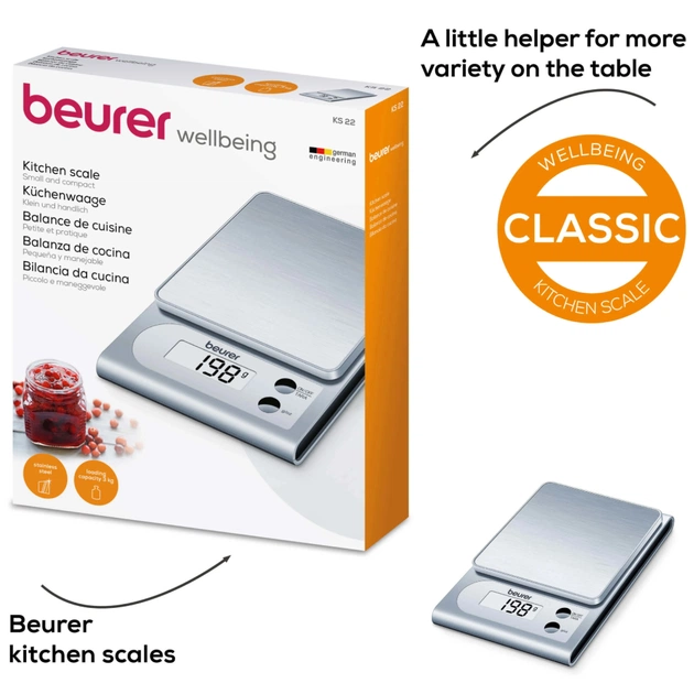 Ваги кухонні Beurer KS_22 - picture 12