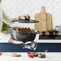 Каструля Tefal Air з кришкою 5.7л чорний (E2558904) - зменшене зображення 6