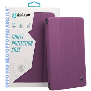 Чохол до планшета BeCover Smart Case Oppo Pad Neo (OPD2302)/ Oppo Pad Air2 11.4" Purple (710984) зображення 1
