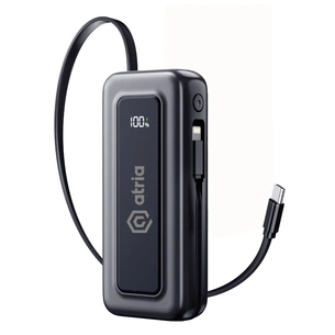 Батарея универсальная Atria 10000mAh, PD/35W (WPD-35S) изображение 1