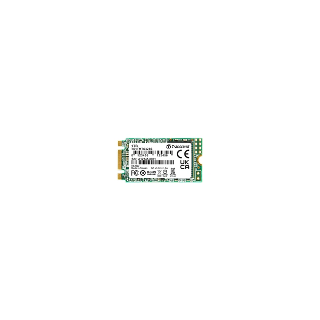 Накопитель SSD M.2 2242 1TB Transcend (TS1TMTS425S) - изображение 1