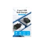 Зарядний пристрій Vention 2xUSB 36W (2xUSB-A) QC3.0 black (FBAB0-EU) - зменшене зображення 4