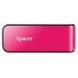 USB флеш накопичувач Apacer 8GB AH334 pink USB 2.0 (AP8GAH334P-1) - зменшене зображення 1