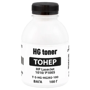 Тонер HP LJ 1010/P1005, 100 г HG (TSM-HG292-100) зображення 1