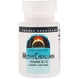 Вітамін Source Naturals Метилкобаламін, Вітамін В12, 5 мг, Смак Вишні, MethylCobalamin Vit (SN1328) - зменшене зображення 1