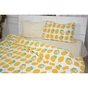Постільна білизна MirSon Бязь Ranforce Elite 17-0531 Striped Lemon King Size (2200004706757) - зменшене зображення 2