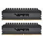 Модуль пам'яті для комп'ютера DDR4 32GB (2x16GB) 3000 MHz Viper 4 Blackout Patriot (PVB432G300C6K) - зменшене зображення 1