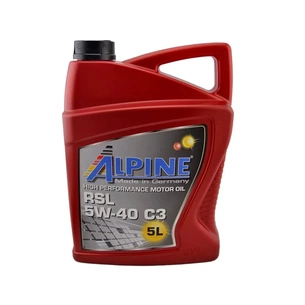 Моторна олива Alpine 5W-40 RSL С3 5л (0175-5) зображення 1