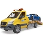 Спецтехніка Bruder автомобіль MB Sprinter евакуатор з родстером (02675) - зменшене зображення 5