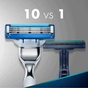 Змінні касети Gillette Mach 3 Turbo 2 шт (3014260275143) - уменьшенное изображение 3