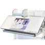 Парта Mealux Edmonton Multicolor BL (BD-610 W/МС + BL з полицею) - уменьшенное изображение 8