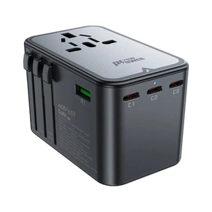Зарядний пристрій Acefast 5xUSB 75W (3xUSB-C + 2xUSB-A) Gan Z1 Fast Charger (6974316282495) зображення 1