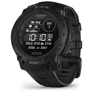 Смарт-годинник Garmin Instinct 3, Tactical, Solar, 45mm, Black, GPS смарт-годинник (010-02934-50) изображение 1