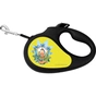 Повідець для собак WAUDOG R-leash "Рік та Морті 2" S до 15 кг 5 м чорний (8124-0281-01) - зменшене зображення 2